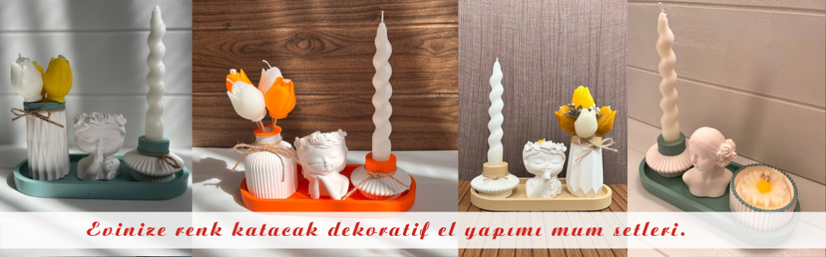 Dekoratif Mum Setleri